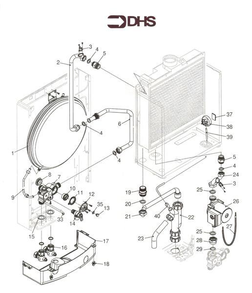 EXPANSION VESSEL - PUMP ASSY logo