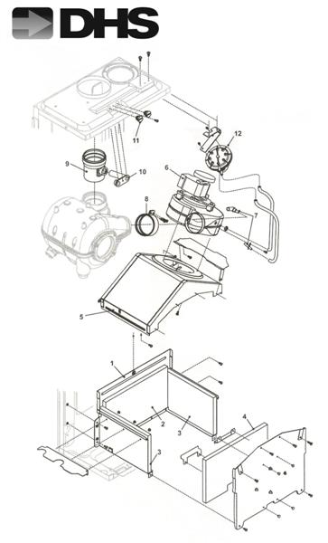 Exploded Diagram for FAN ASSY