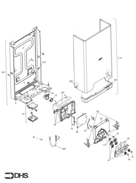 FRAME, FRONT PANEL, CASE logo