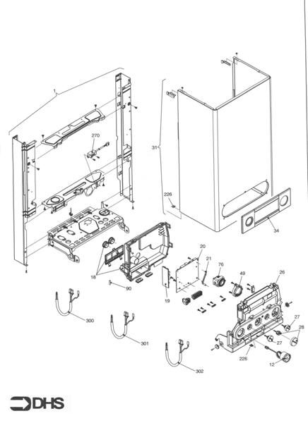 FRAME, FRONT PANEL, CASE logo