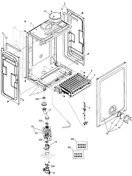 Exploded Diagram for BURNER
