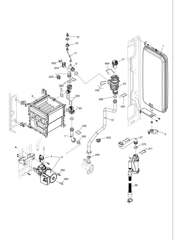 Exploded Diagram for HYDRAULIC COMPONENTS 2