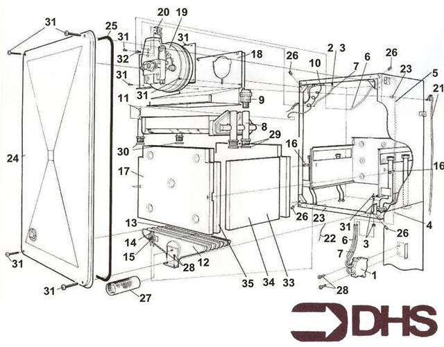 Exploded Diagram for SUPERSTRUCTURE
