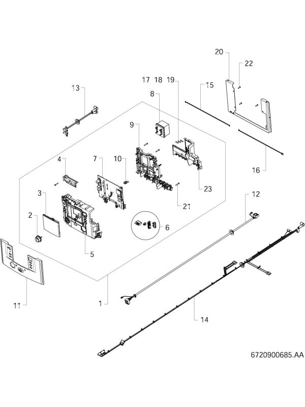 Exploded Diagram for ELECTRICAL